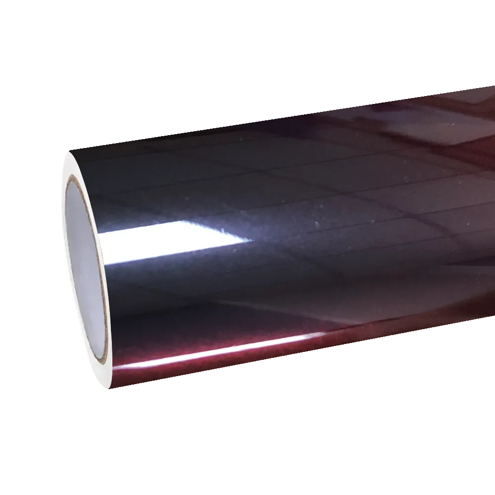 Rainbow Drift Black Red Car Wrap