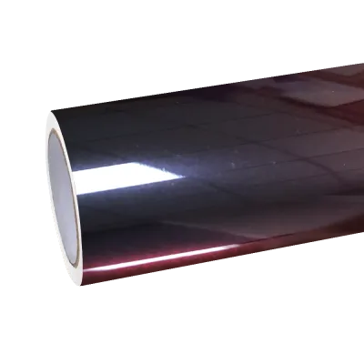 Gloss Rainbow Drift Black Red Car Vinyl Wrap PET 01