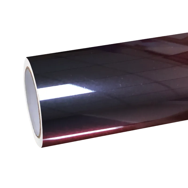 Rainbow Drift Black Red Car Wrap
