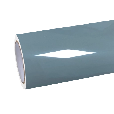 Gloss Metallic Shade Green Car Vinyl Wrap PET 01