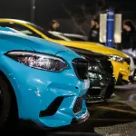 Miami Blue Car Vinyl Wrap