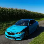 Miami Blue Car Vinyl Wrap