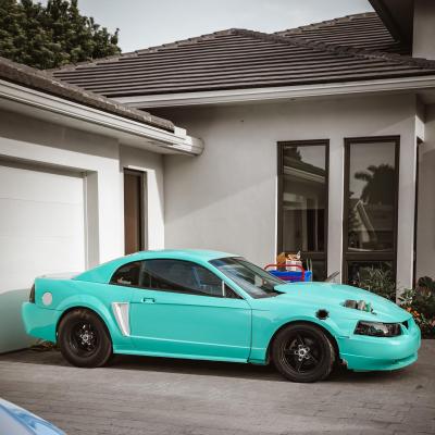 Gloss Porsche Mint Green Car Vinyl Wrap PET 02