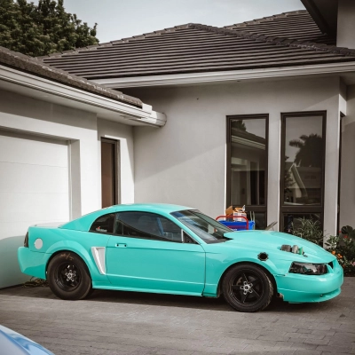 Gloss Porsche Mint Green Car Vinyl Wrap PET 02
