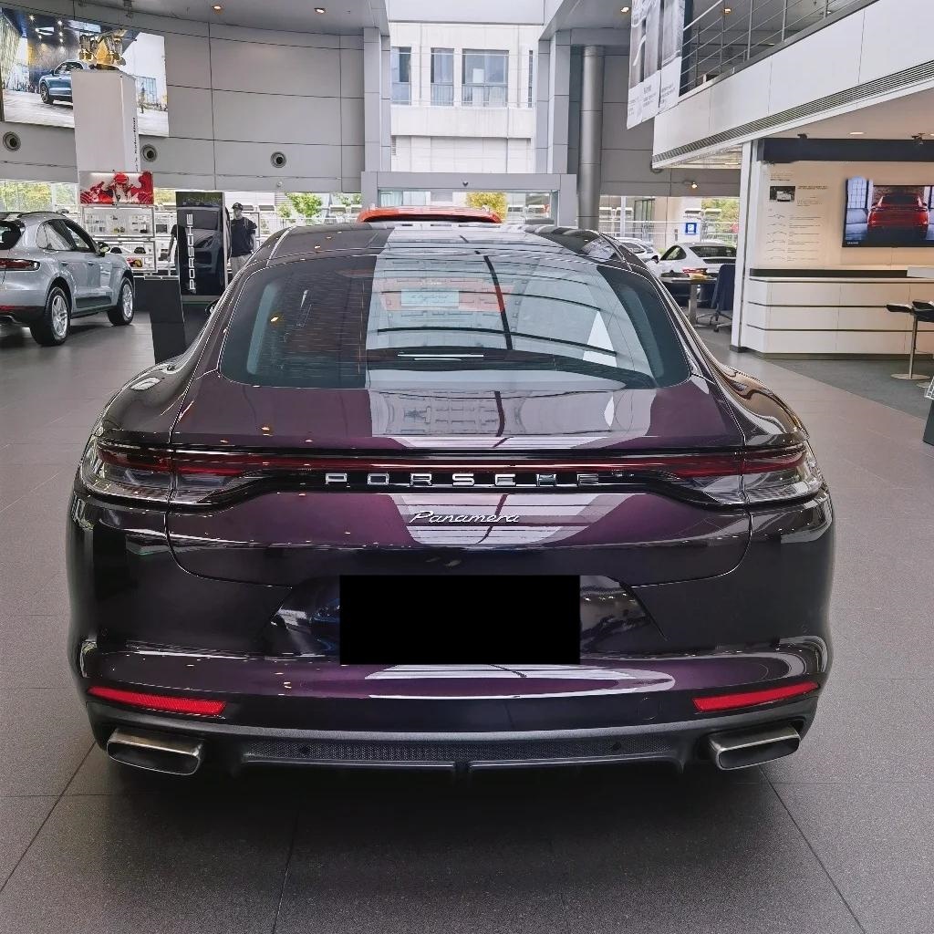 Gloss Amethyst Purple Car Vinyl Wrap Porsche