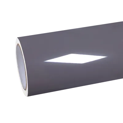 Gloss Dove Grey Car Vinyl Wrap 01