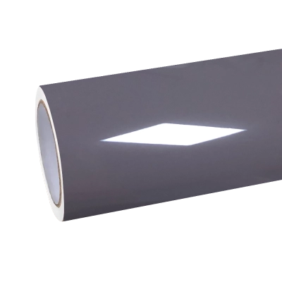 Gloss Dove Grey Car Vinyl Wrap PET 01