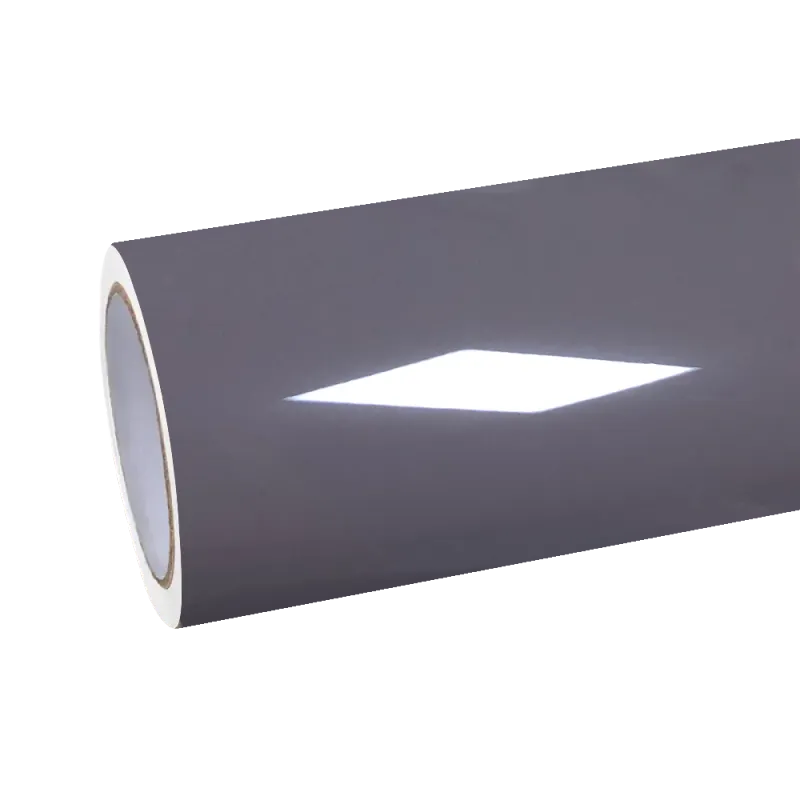 Gloss Dove Grey Car Vinyl Wrap