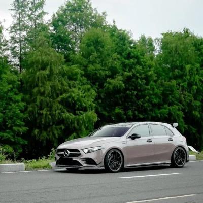 Gloss Dove Grey Car Vinyl Wrap 02