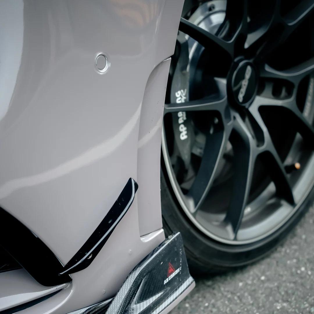 Gloss Dove Grey Car Vinyl Wrap