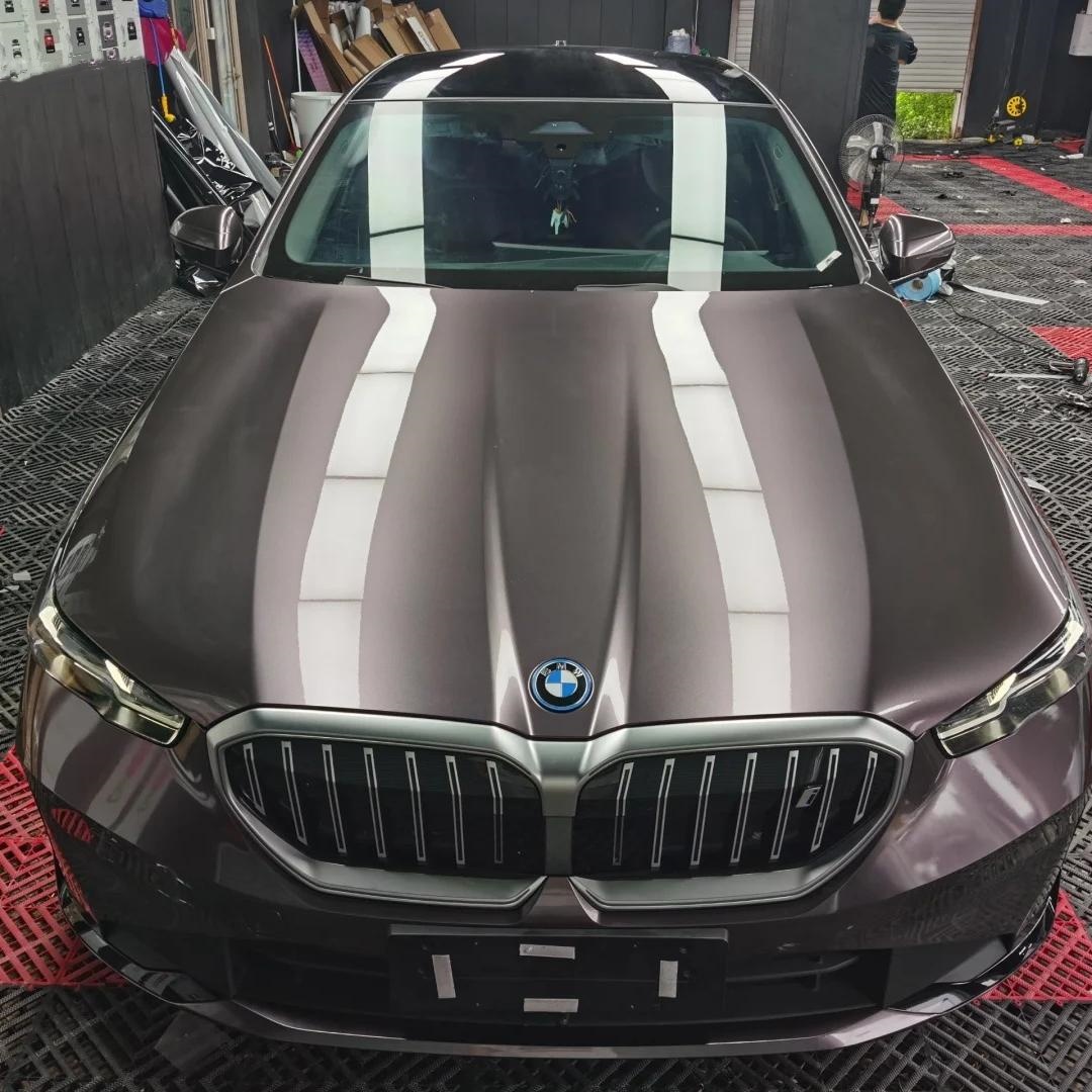 Gloss Galaxy Purple Car Vinyl Wrap 