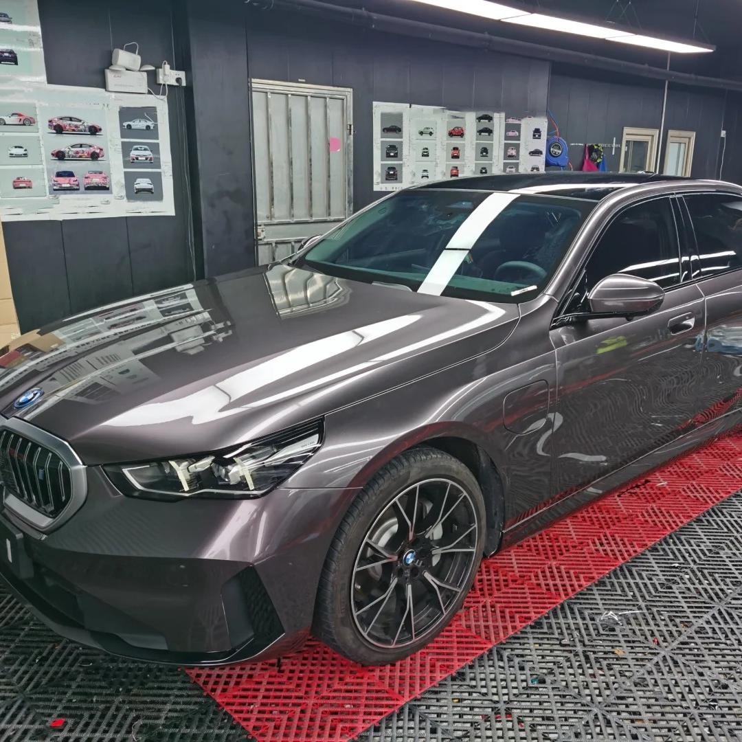 Gloss Galaxy Purple Car Vinyl Wrap 