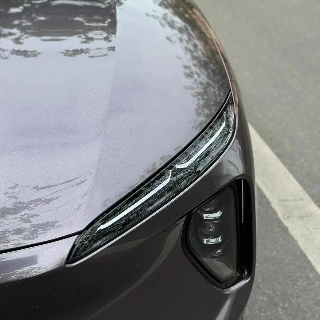 Gloss Galaxy Purple Car Vinyl Wrap 