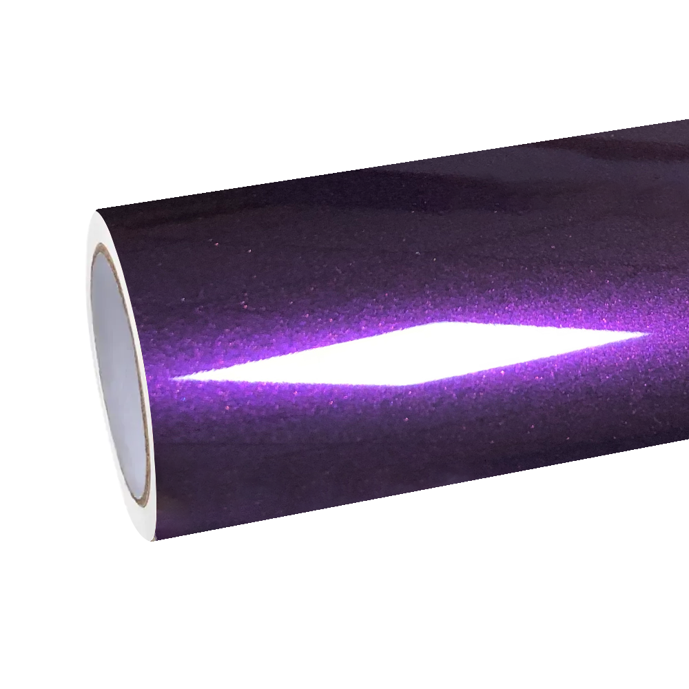 Gloss Ideal Dark Purple Car Vinyl Wrap 