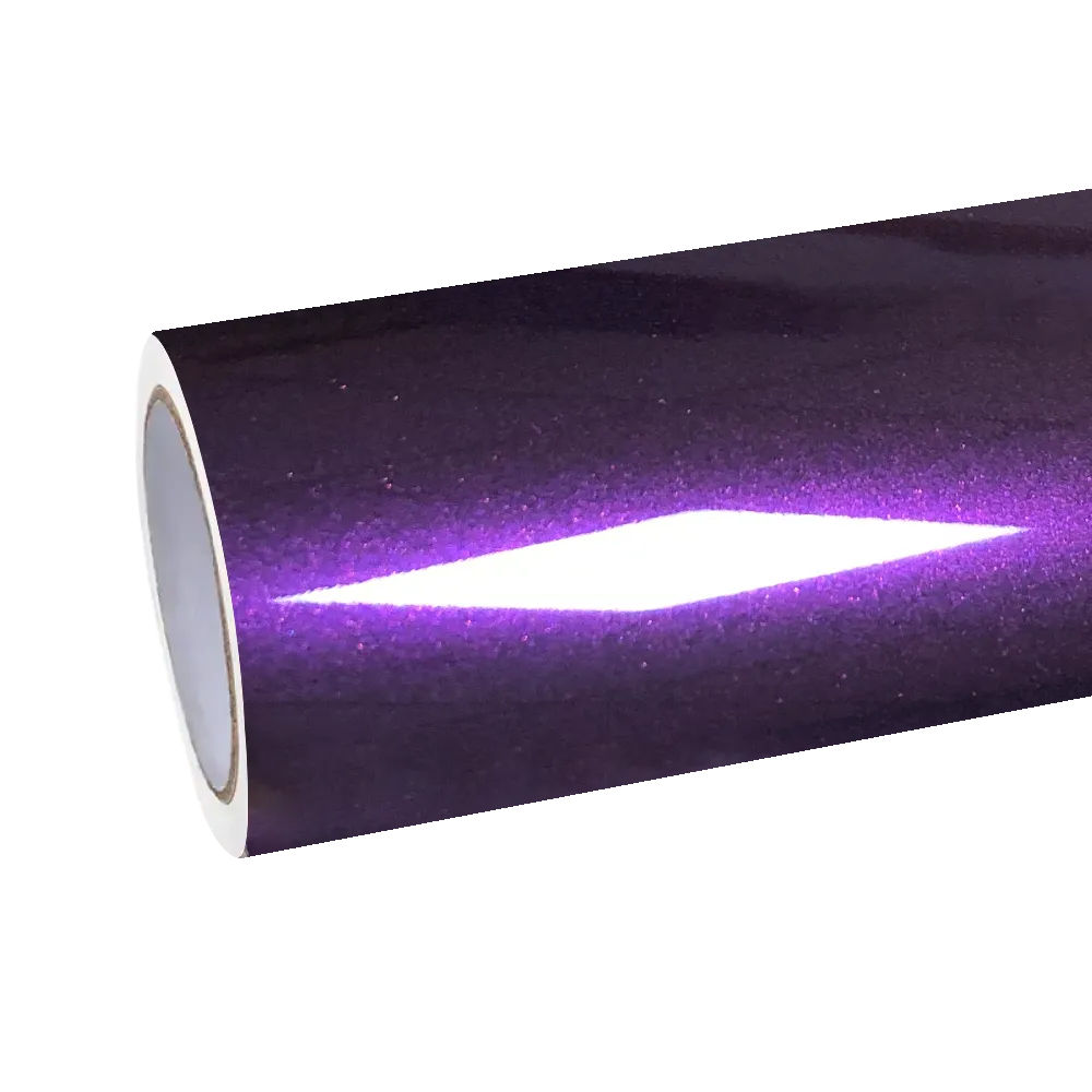 Gloss Ideal Dark Purple Car Vinyl Wrap 