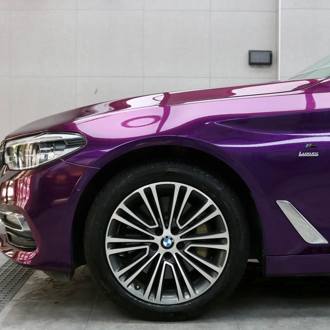 Gloss Ideal Dark Purple Car Vinyl Wrap 