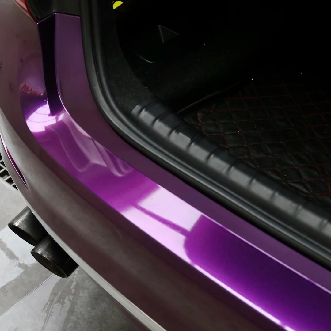 Gloss Ideal Dark Purple Car Vinyl Wrap 