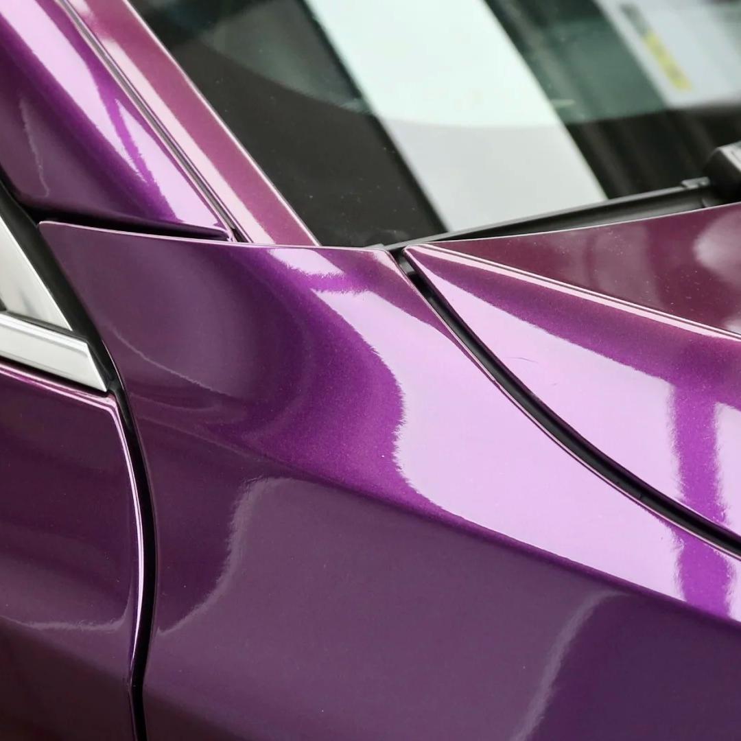 Gloss Ideal Dark Purple Car Vinyl Wrap 