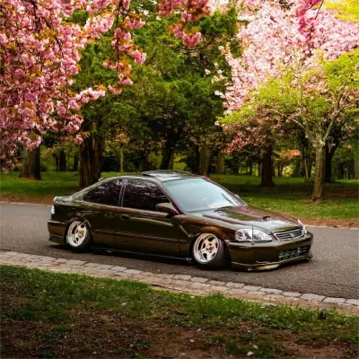 Gloss Metallic Midnight Gold Car Vinyl Wrap 02