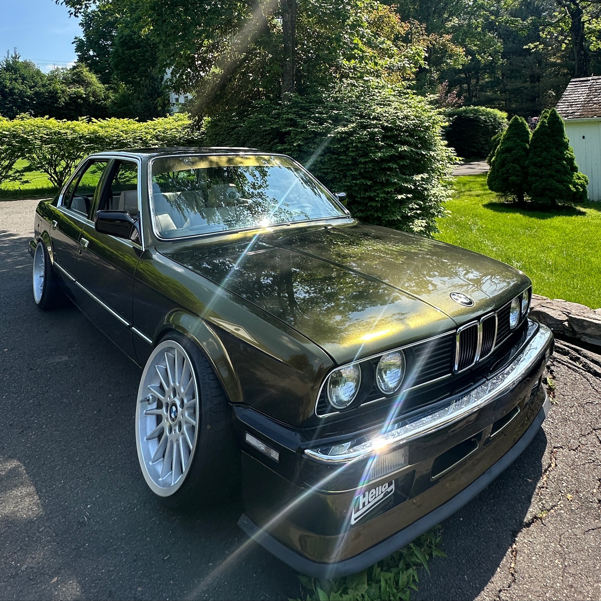 Gloss Ghost Black Gold Car Wrap