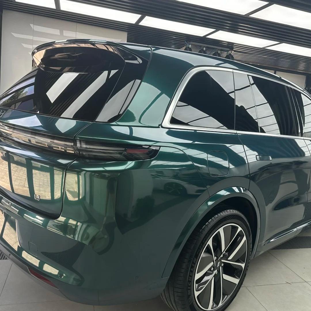 Gloss Metallic Ideal Dark Green Car Vinyl Wrap 