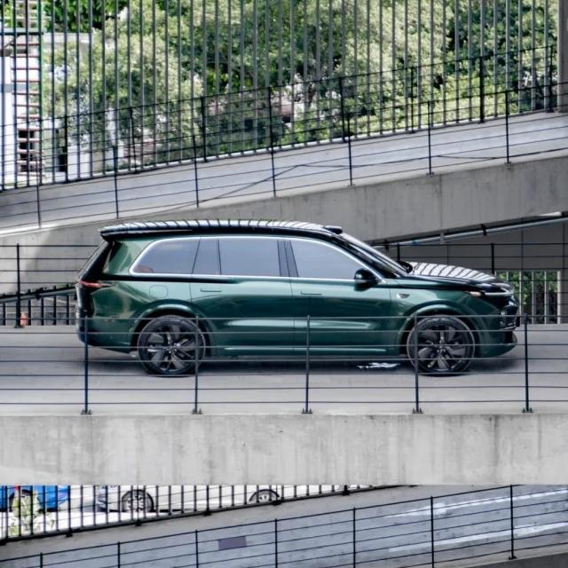 Gloss Metallic Ideal Dark Green Car Vinyl Wrap 