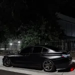 Matte Satin Ceramic Black Car Vinyl Wrap Coupe Sale