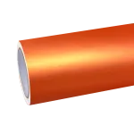 Matte Metallic Satin Stunning Orange Car Vinyl Wrap