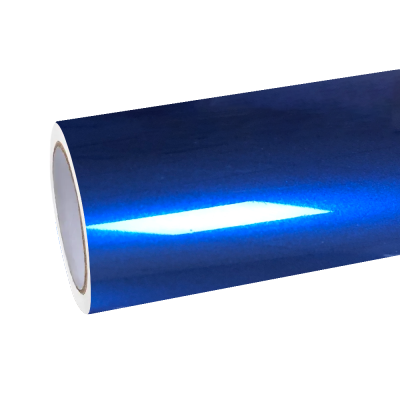 Gloss Metallic Blueberry Car Vinyl Wrap PET 01