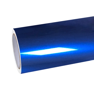 Gloss Metallic Blueberry Car Vinyl Wrap PET 01
