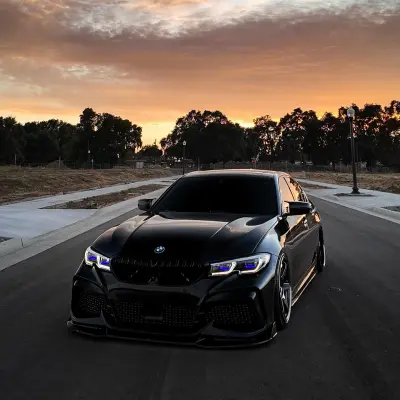 Super Glossy Piano Black Car Vinyl Wrap Porsche BMW PET  02