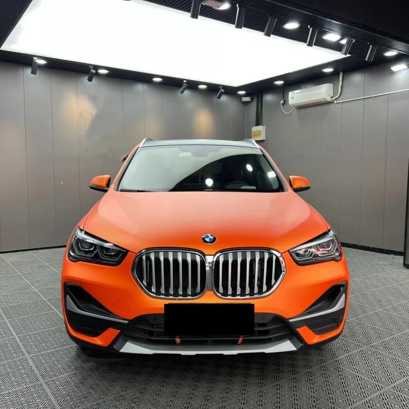 Matte Metallic Satin Stunning Orange Car Vinyl Wrap