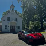 Dragon Red Car Wrap