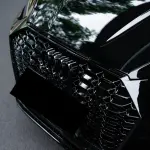 Gloss Repaired Black Car Vinyl Wrap 