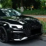 Gloss Repaired Black Car Vinyl Wrap 