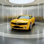 Gloss Metallic Golden Yellow Car Vinyl Wrap