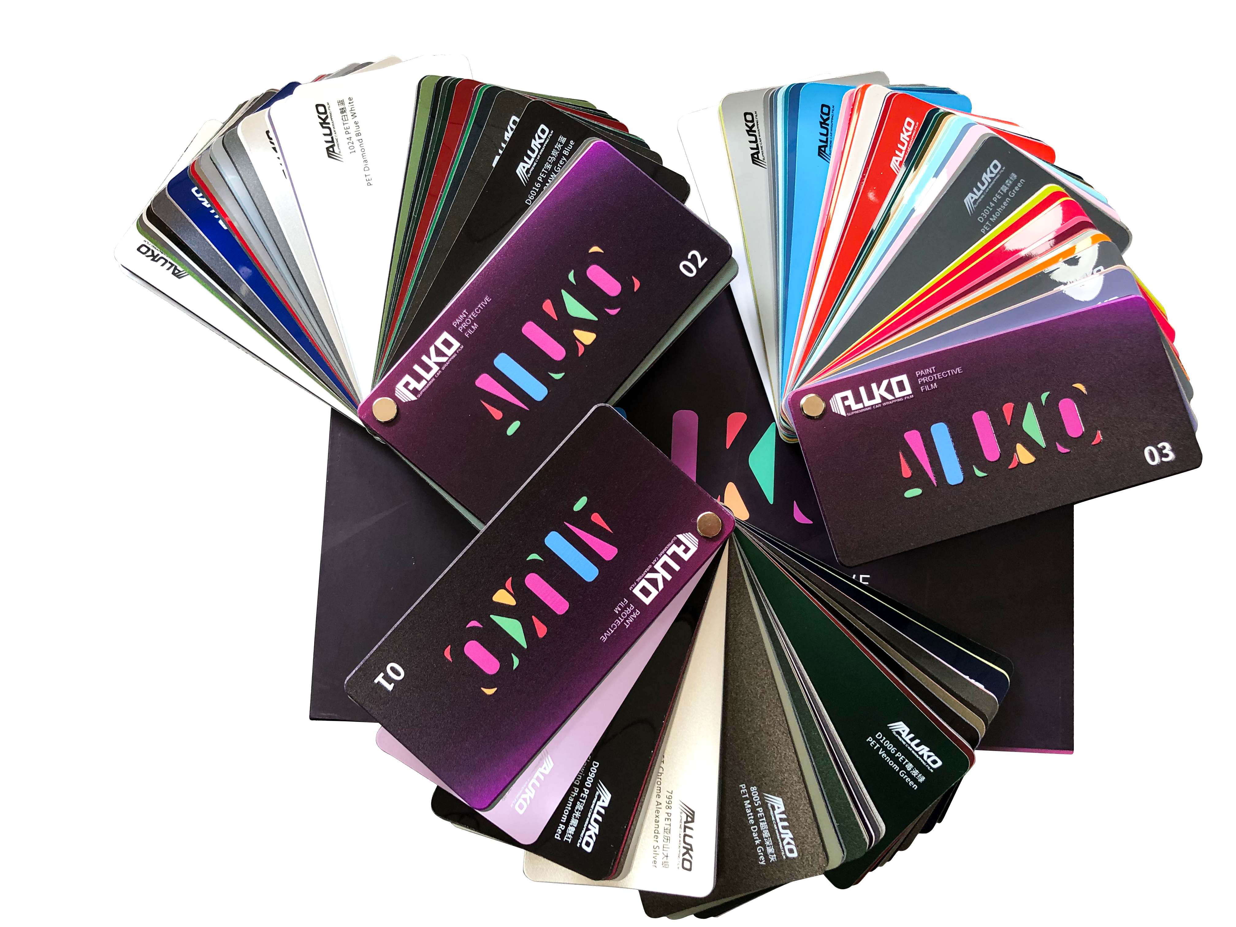 PET Color Swatch Sample Books (Ver.2024)