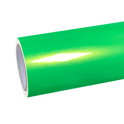 Gloss Metallic Gold Green Car Vinyl Wrap PET 01