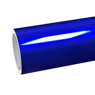Gloss Metallic Liquid Ocean Blue Car Vinyl Wrap Paper backing 01