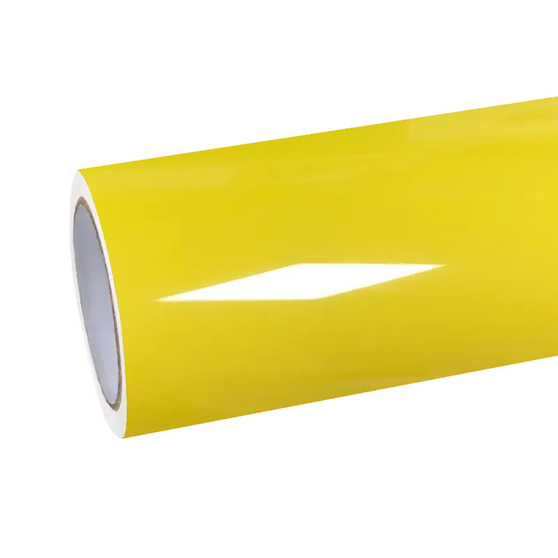 Maize Yellow Car Wrap