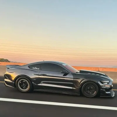 Gloss Mirror Chrome Black Car Vinyl Wrap PET 02