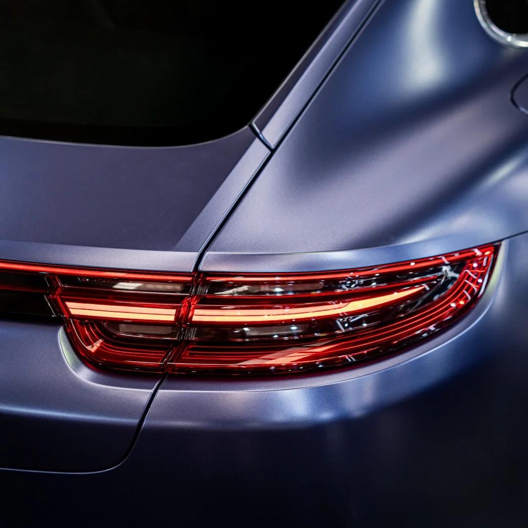 Matte Metallic Midnight Blue Car Vinyl Wrap