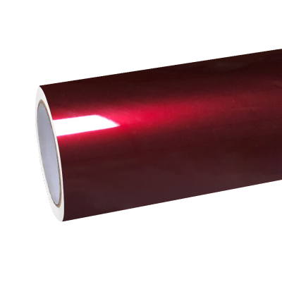 Gloss Liquid Metallic Dragon Blood Red Vinyl Wrap Paper Backing 01