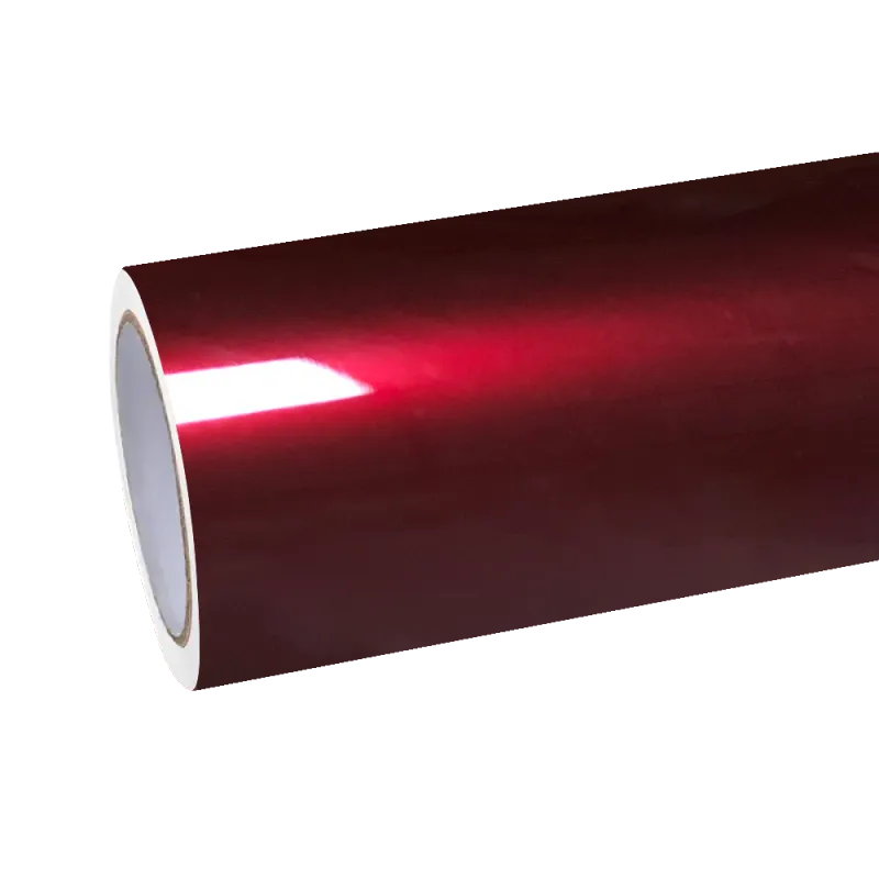 Dragon Red Car Wrap