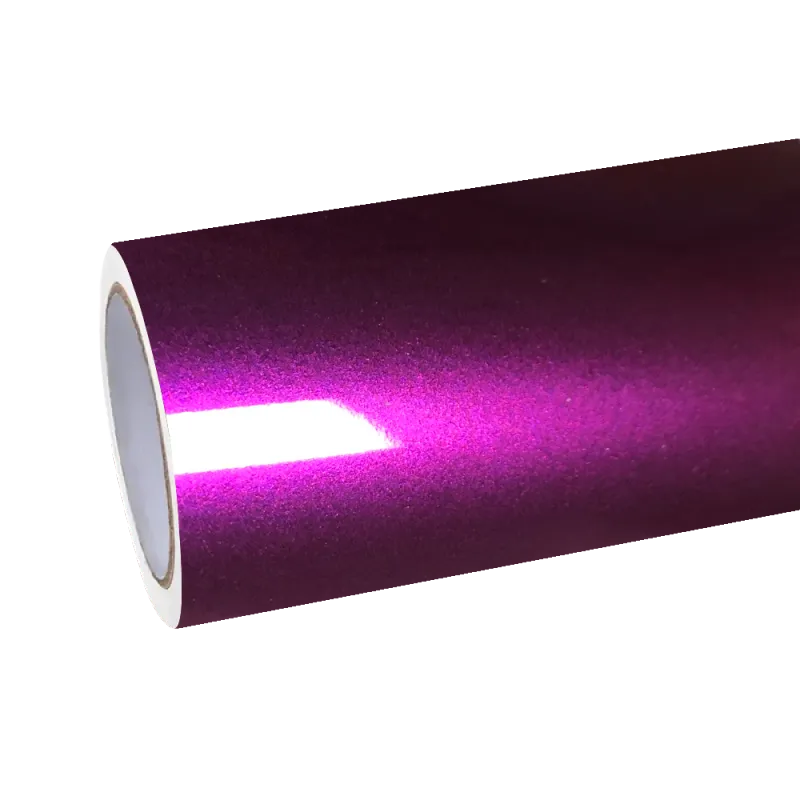 Passionate Purple Car Wrap