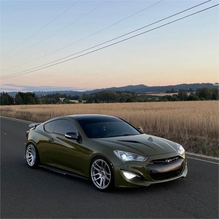 Gloss Military Green Car Vinyl Wrap PET 