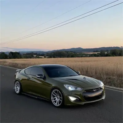 Gloss Military Green Car Vinyl Wrap Sale 02