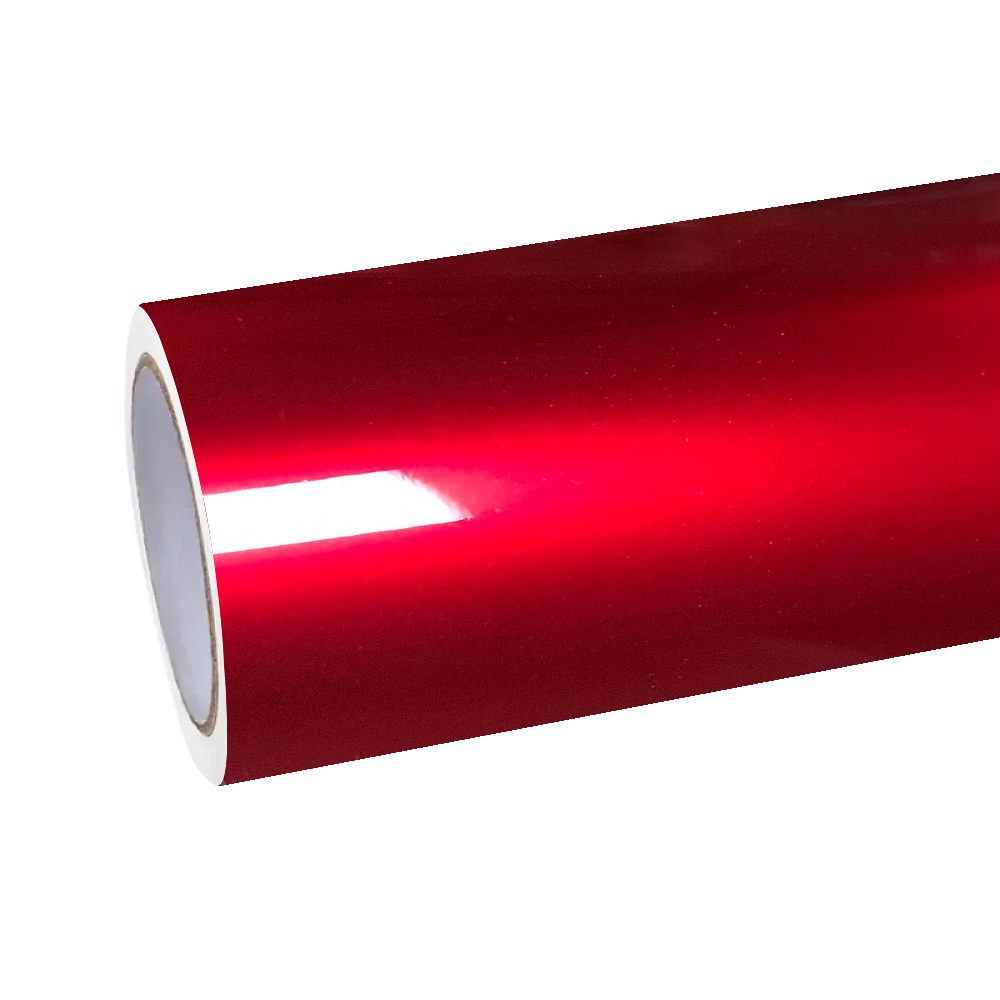 Gloss Metallic Liquid Ruby Red Car Vinyl Wrap