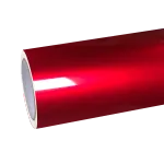 Gloss Metallic Liquid Ruby Red Car Vinyl Wrap