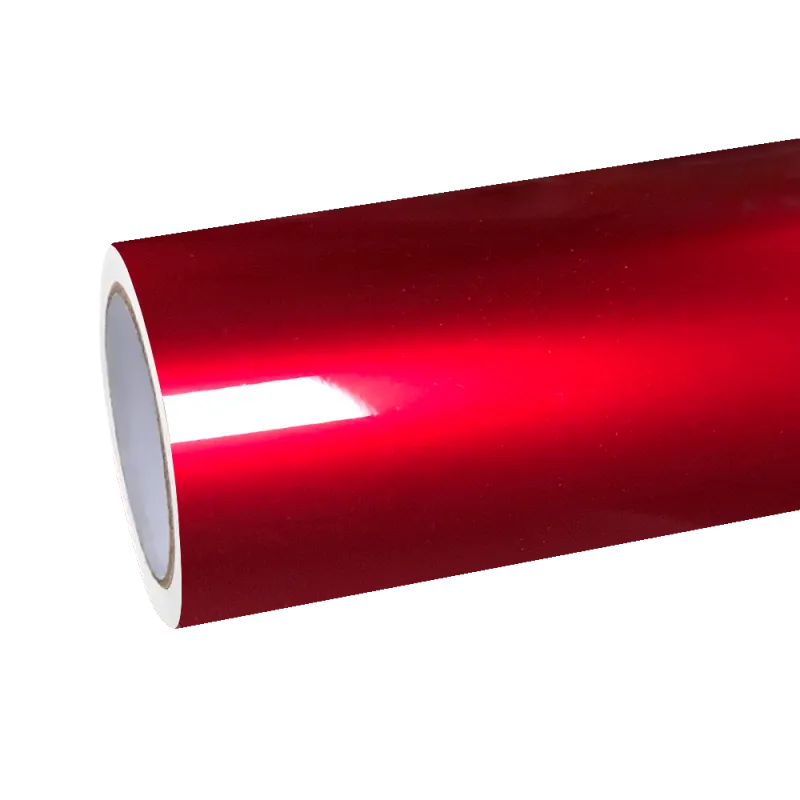 Gloss Metallic Liquid Ruby Red Car Vinyl Wrap